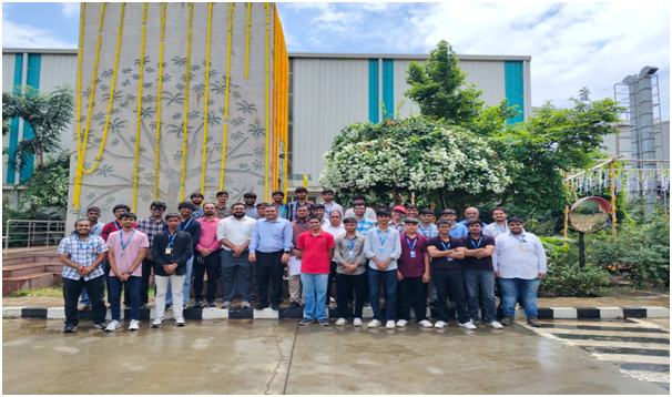 An industrial visit to Cosmos Impex (India) Pvt. Ltd., Vadodara