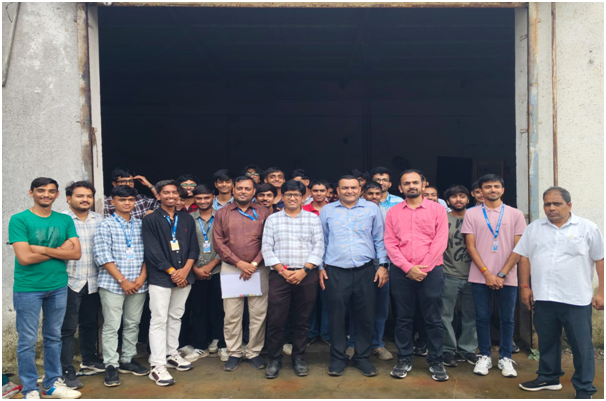 Industrial Visit to Adesh Engineering, Vadodara