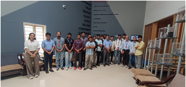 Industrial visit to BC Instruments India Pvt. Ltd., V. U. Nagar