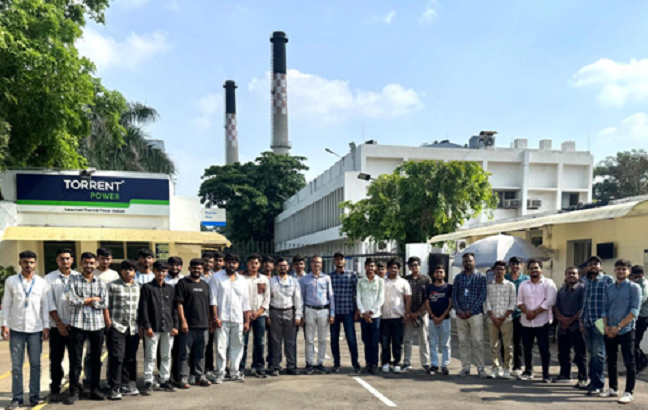 Industrial visit to Torrent Power, Ahmedabad