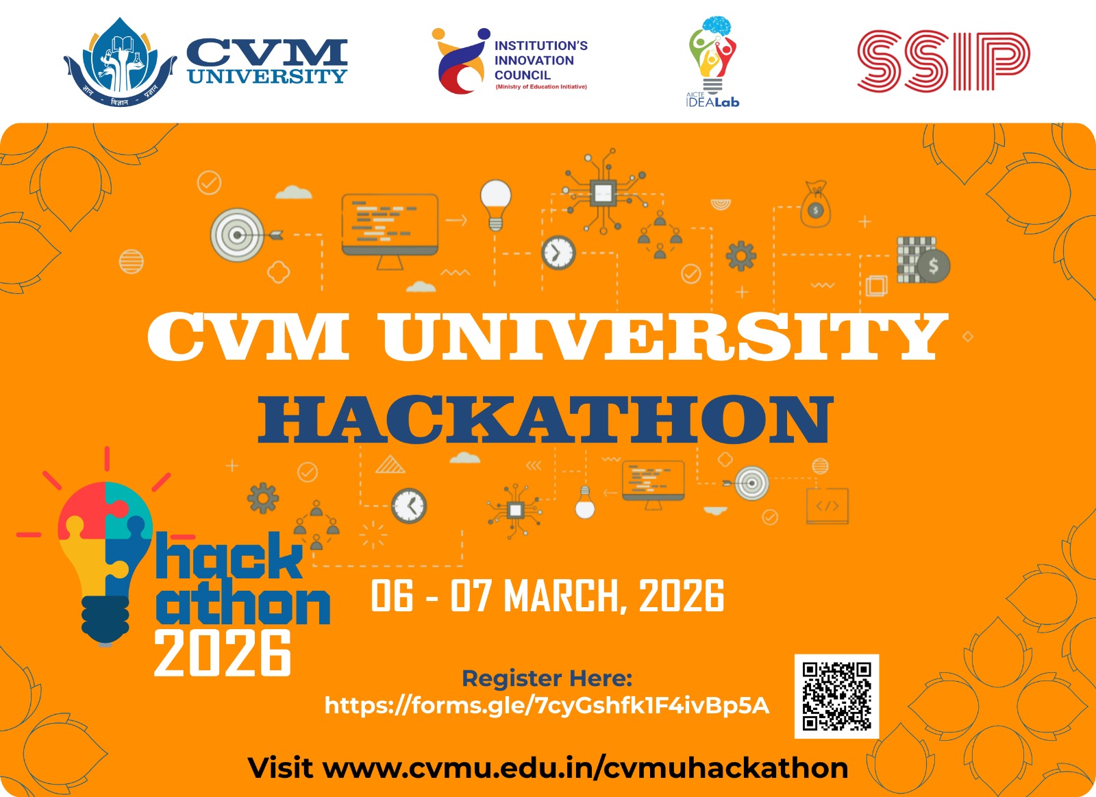 CVMU Hackathon 4.0 2026 Poster